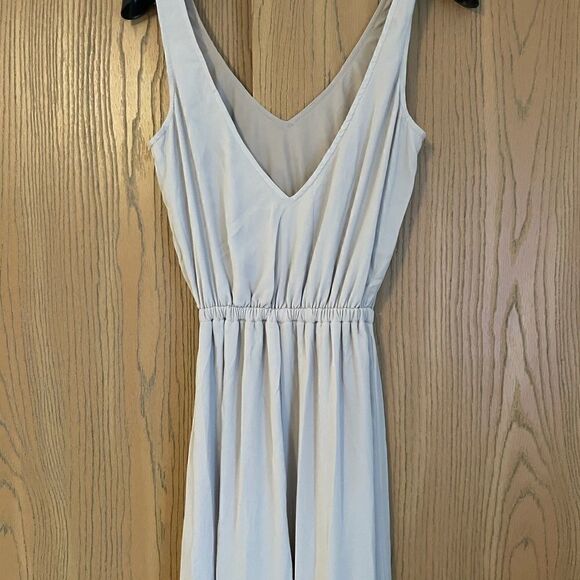 Show me your mumu Kendall Maxi Dress Show me the ring crisp Size XS - Picture 3 of 9